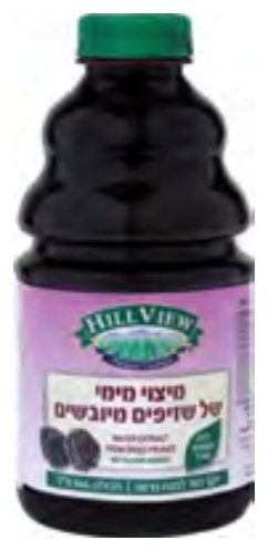 מיצוי מיץ שזיפים מיובשים