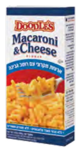 ארוחת מקרוני עם רוטב גבינה