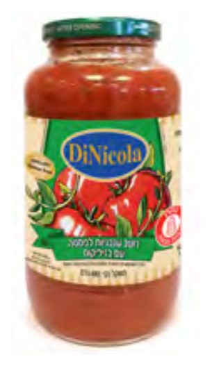 רוטב עגבניות לפסטה עם ובזיליקום